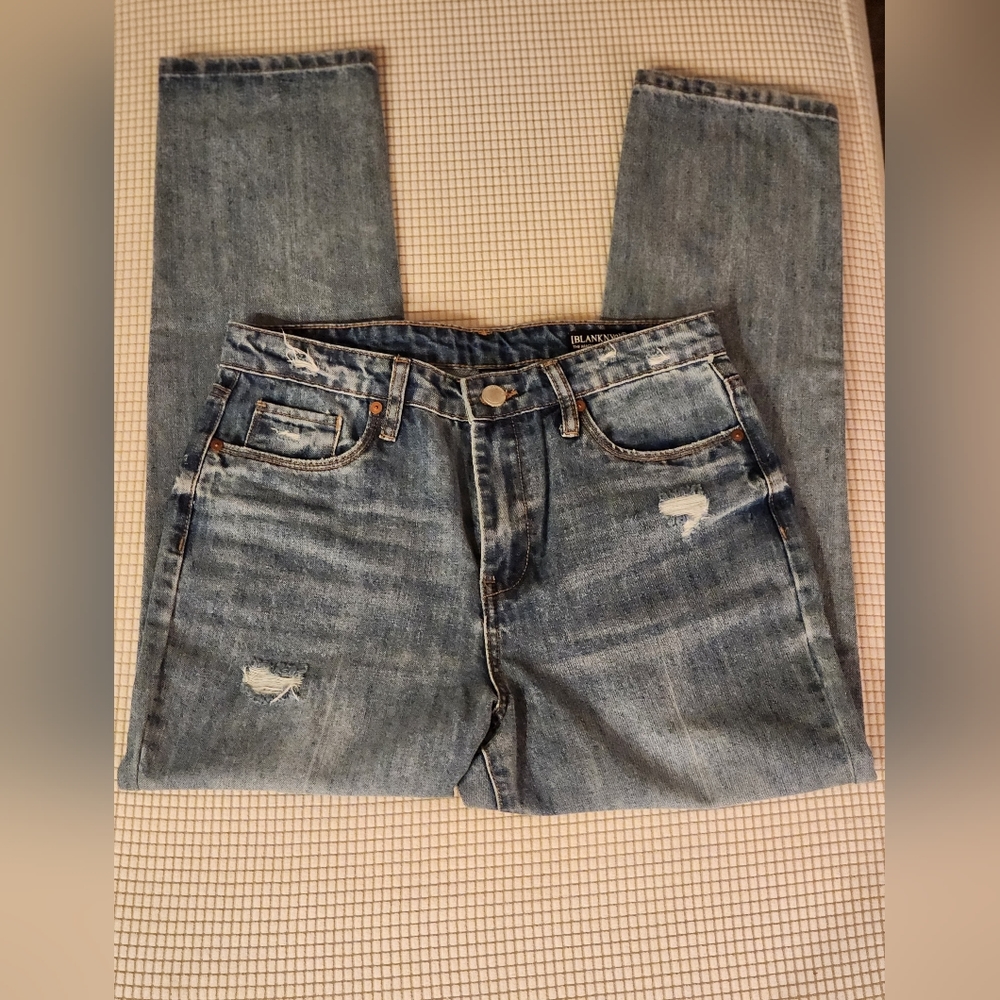 Blank NYC The Madison Crop - High Rise -  Jeans - Size 28 - NWOT